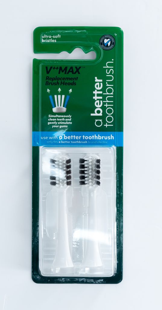 國際美活新創V型電動牙刷替換刷頭 - 新創V型刷毛 (白色)