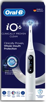 Oral B iO Series 6 充電電動牙刷(灰色)