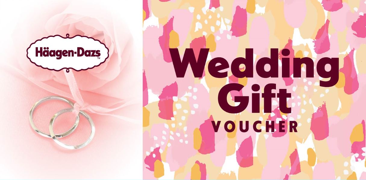 Haagen-Dazs $50元結婚雪糕現金券(1套10張)