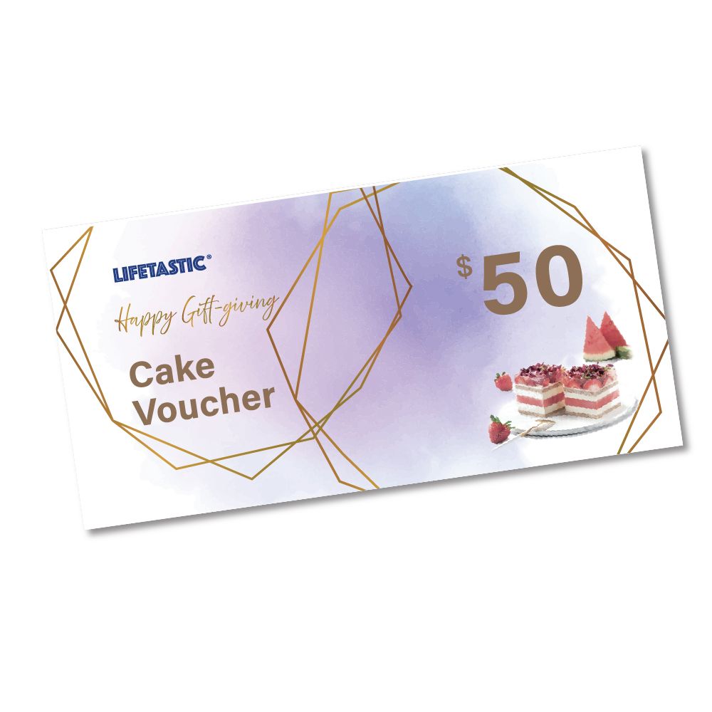 LIFETASTIC $50蛋糕禮券