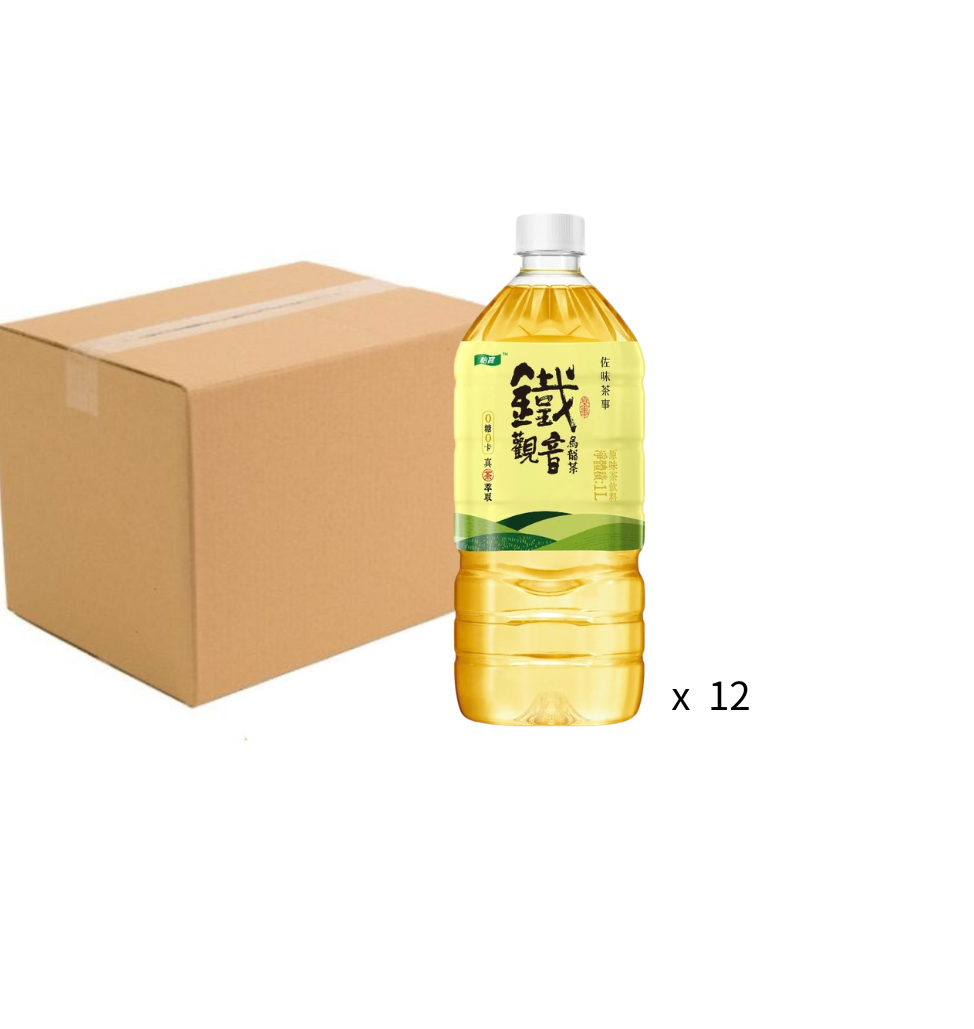 怡寶佐味茶事鐵觀音-1L 原箱12枝